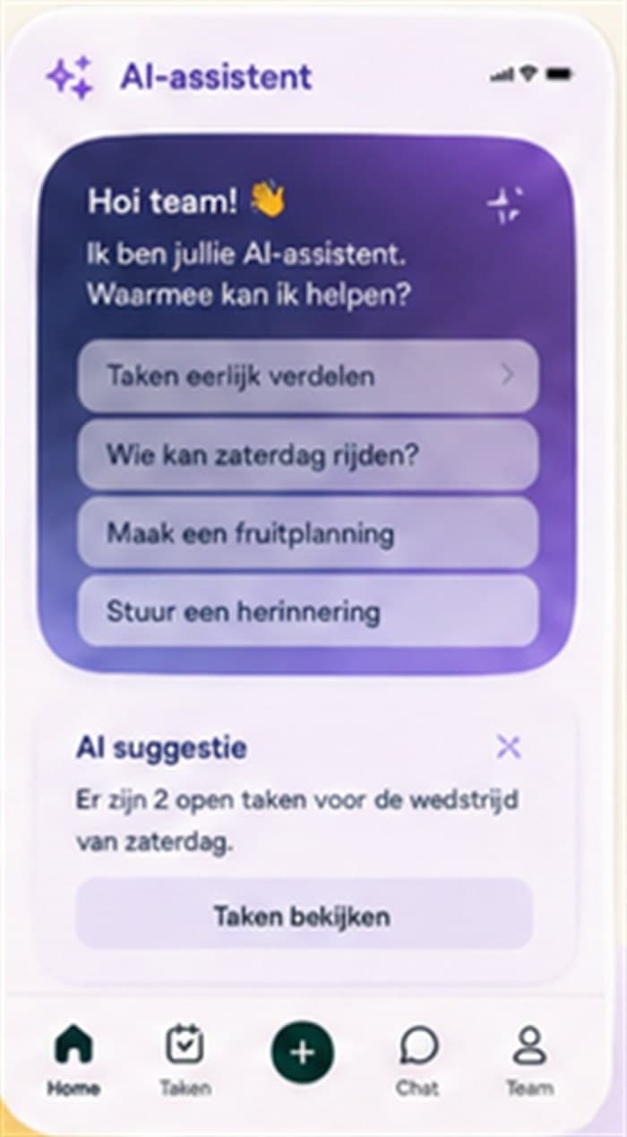AI-assistent die helpt bij het eerlijk verdelen van taken en het maken van planningen